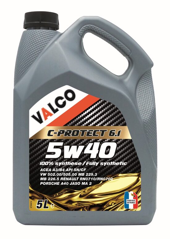 Motoreļļa Valco 5W40 C-PROTECT 6.1 5L